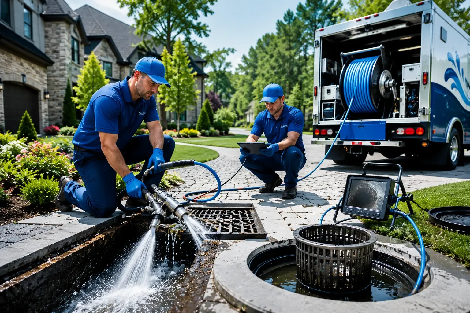 Local outdoor drain cleaning professionals in Saint Louis, MI