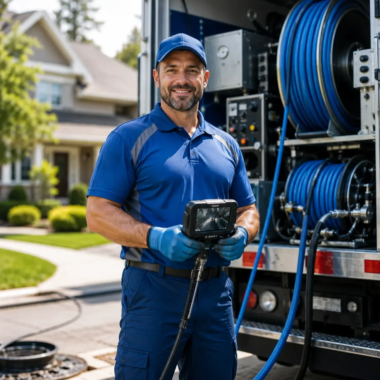 Local outdoor drain cleaning specialists in Saint Louis, MI